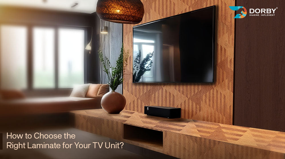 How to Choose the Right Laminate for Your TV Unit