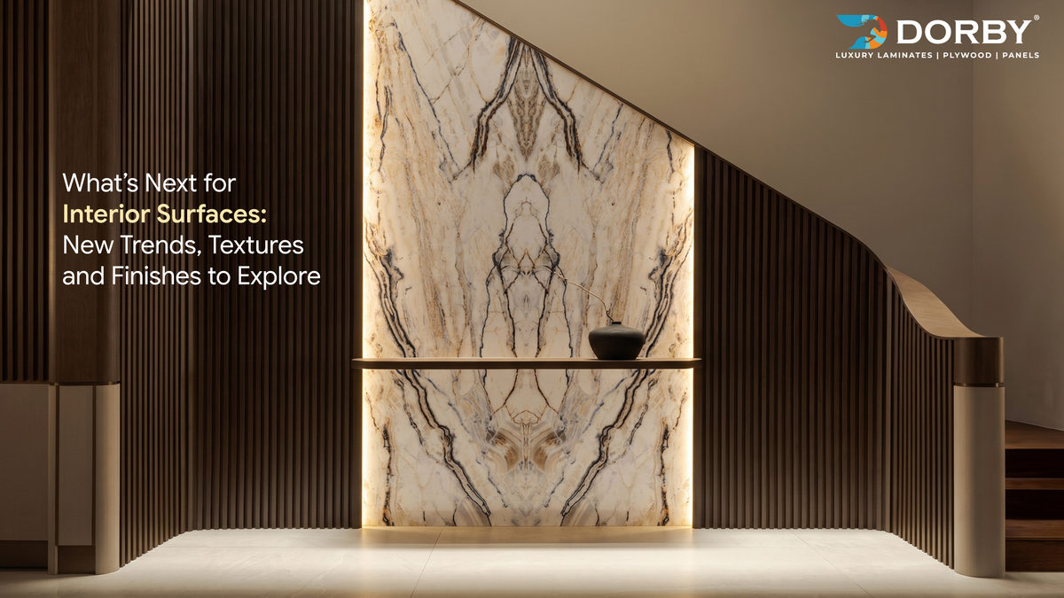 What’s Next for Interior Surfaces: New Trends, Textures and Finishes to Explore