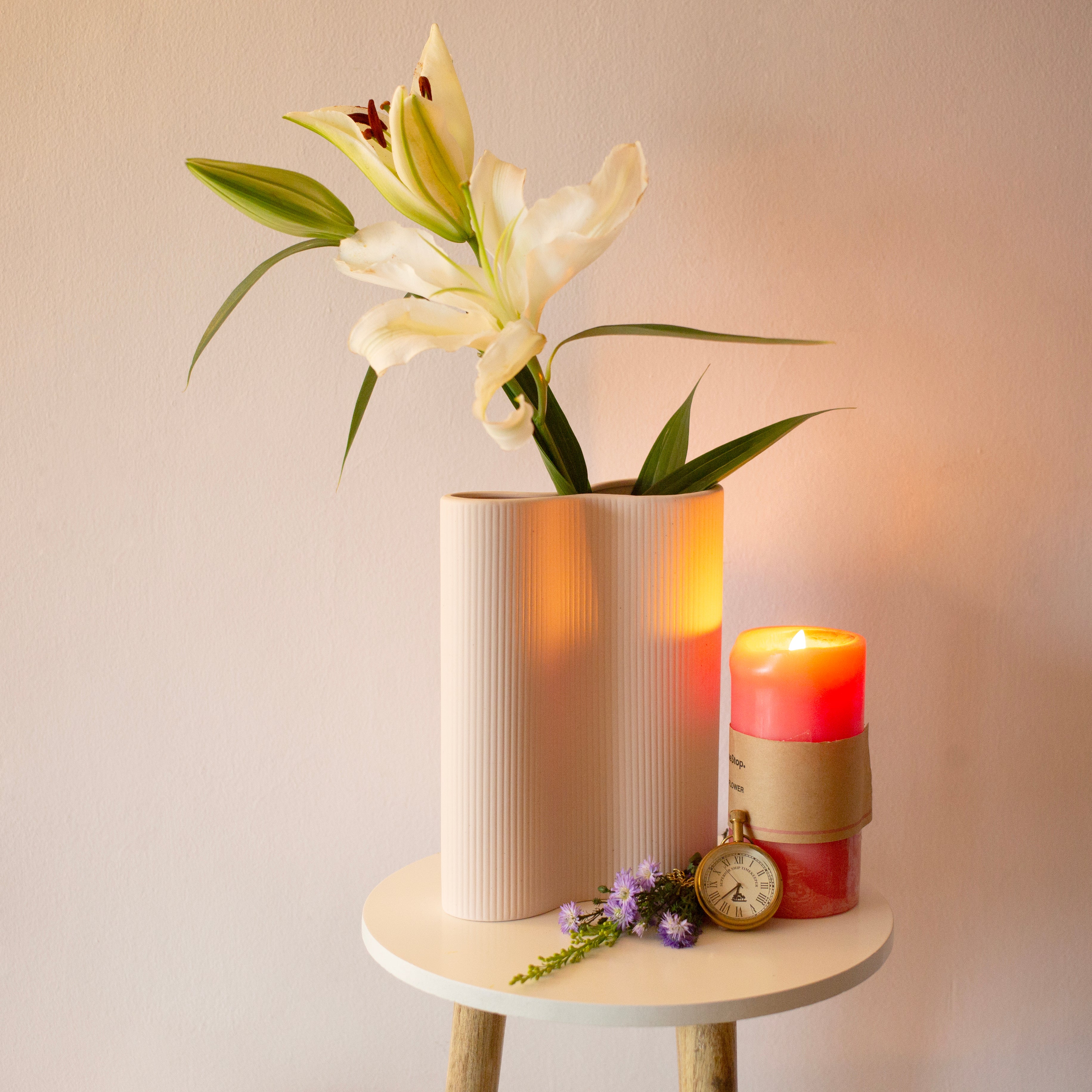 Premium wooden pot displayed on shelf