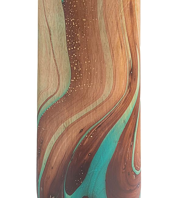Luxury carved teak wood vase