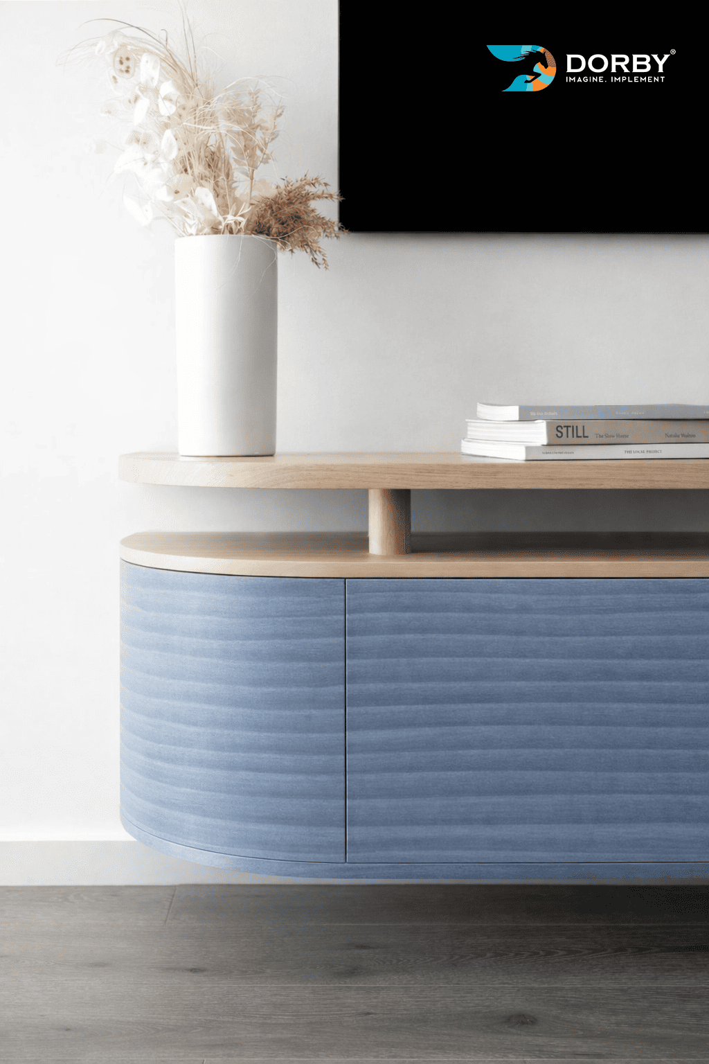 Whyte Blue - FS 70179 - Console table
