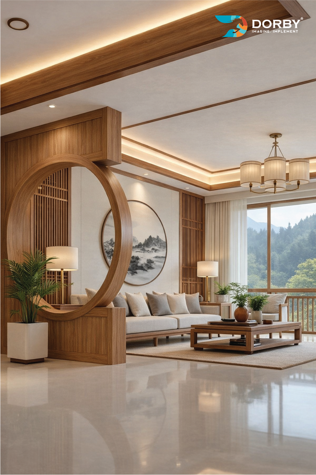 Classic Walnut - SF 9094 Circular portion