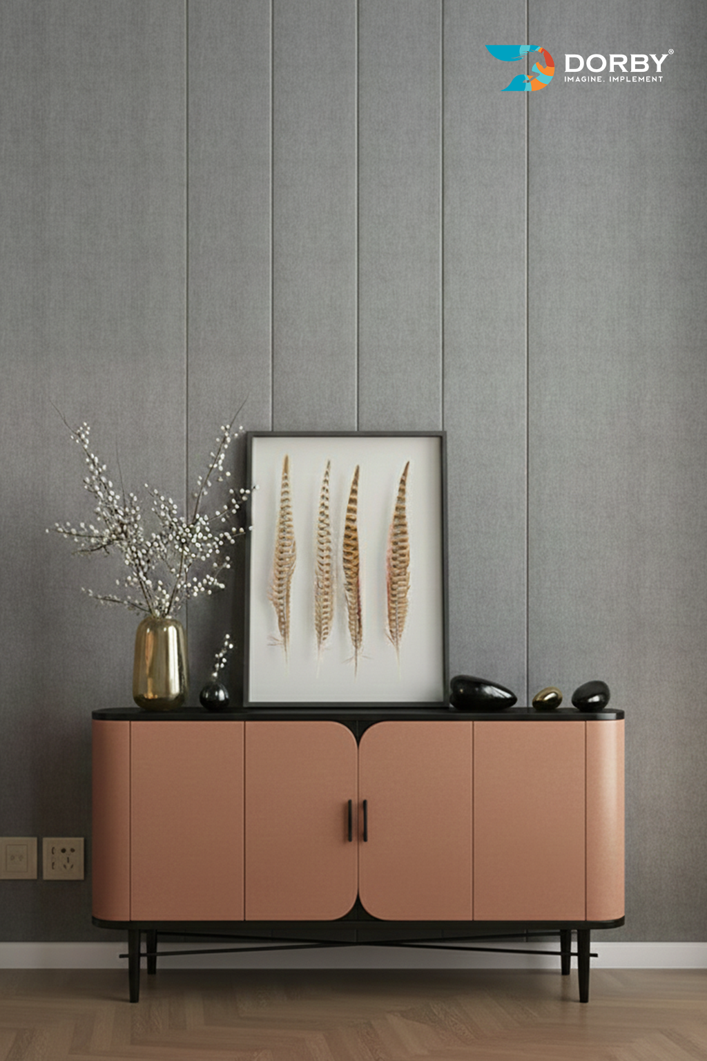 Metalic Rose - APP 1312 - console table