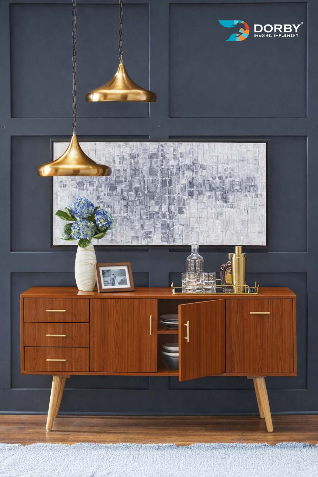 Nayna Teak - SF 879 console table