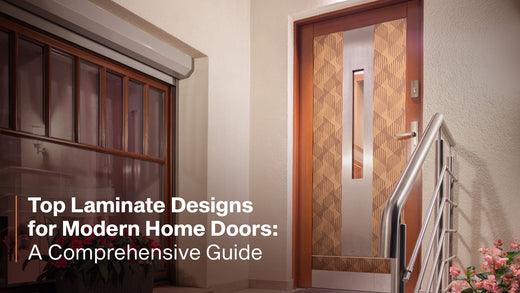 Top Laminate Designs for Modern Home Doors
