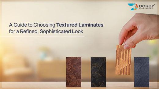 A Guide to Choosing Textured Laminates for a Refined, Sophisticated Look