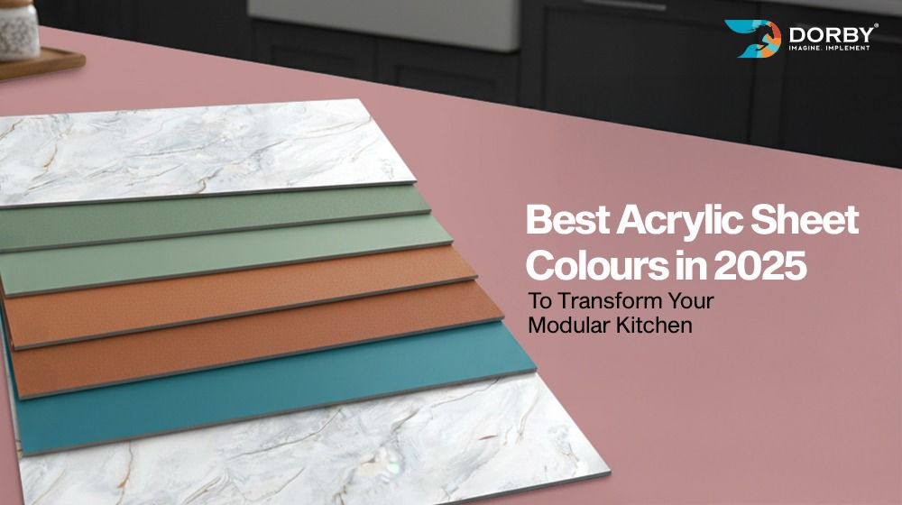 Why Acrylic Sheet Is a Smart Choice for Indian Kitchen Cabinets