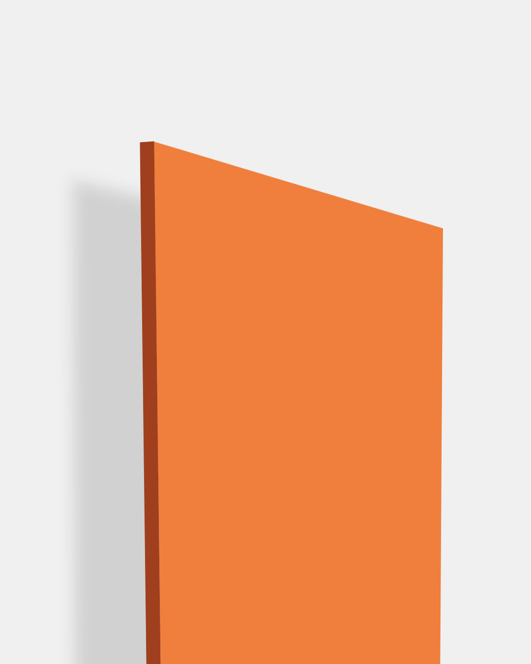Rustic Orange - HG 137 - Premium Glossy Laminate