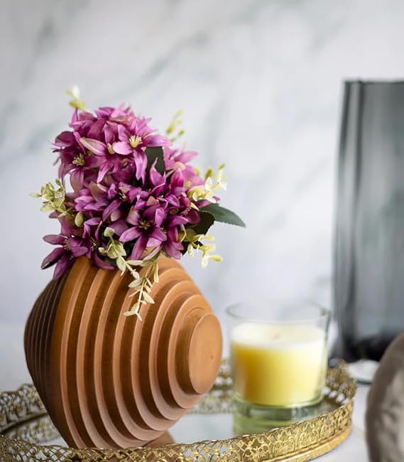 Premium handcrafted wooden vase