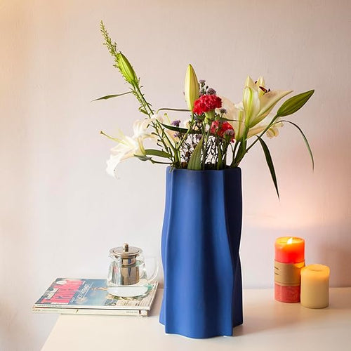 Premium hand-crafted wooden vase