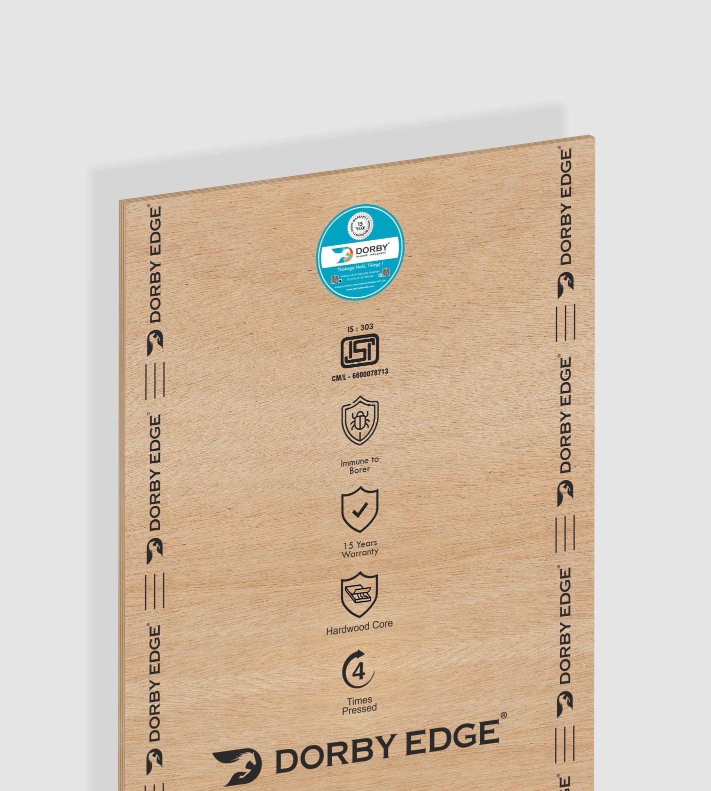 Dorby Edge Superior-grade MR Plywood with Hardwood Core