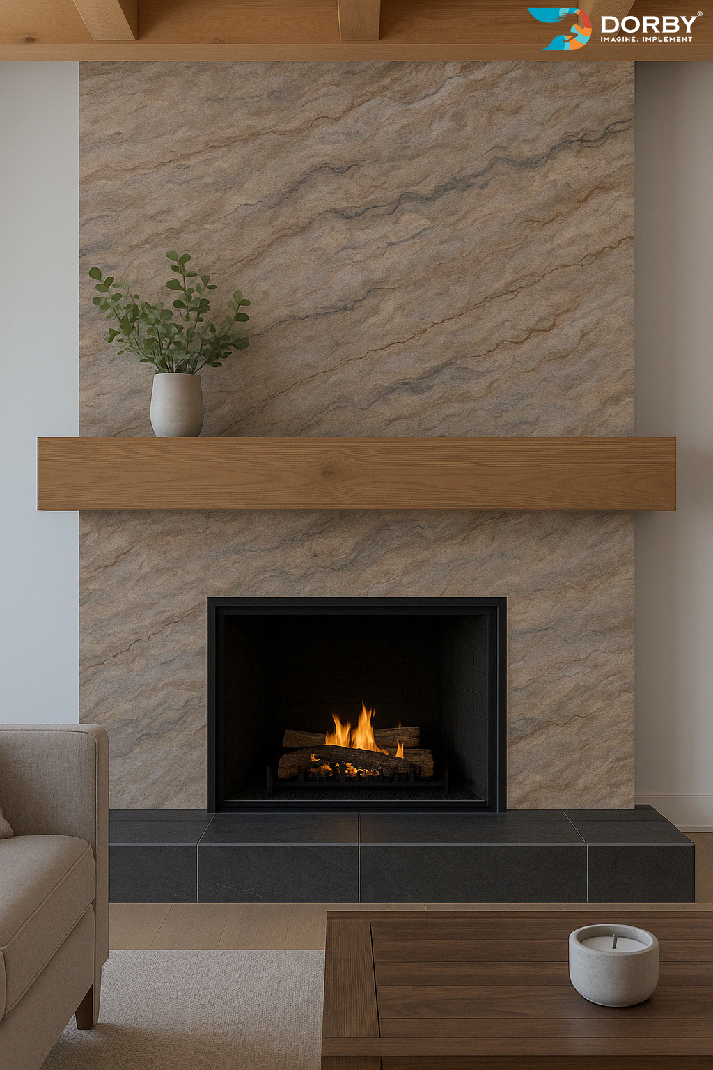 Frosted Oak Matte Finish