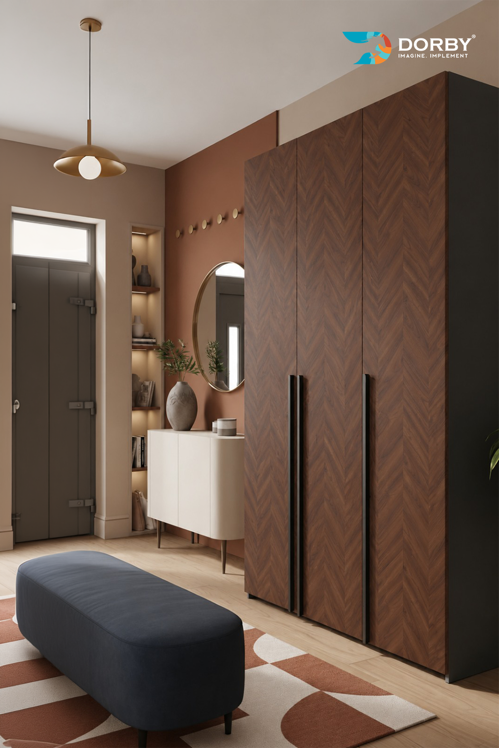 Florentina Walnut - HB 8315