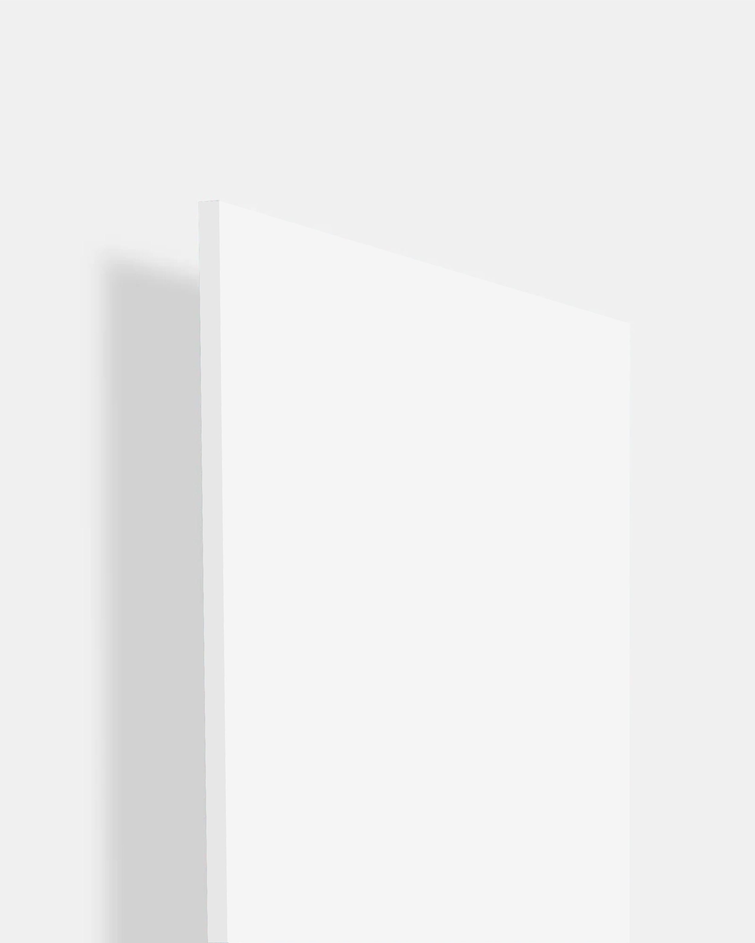 Irish White High Gloss Acrylic Laminate for Elegant Spaces