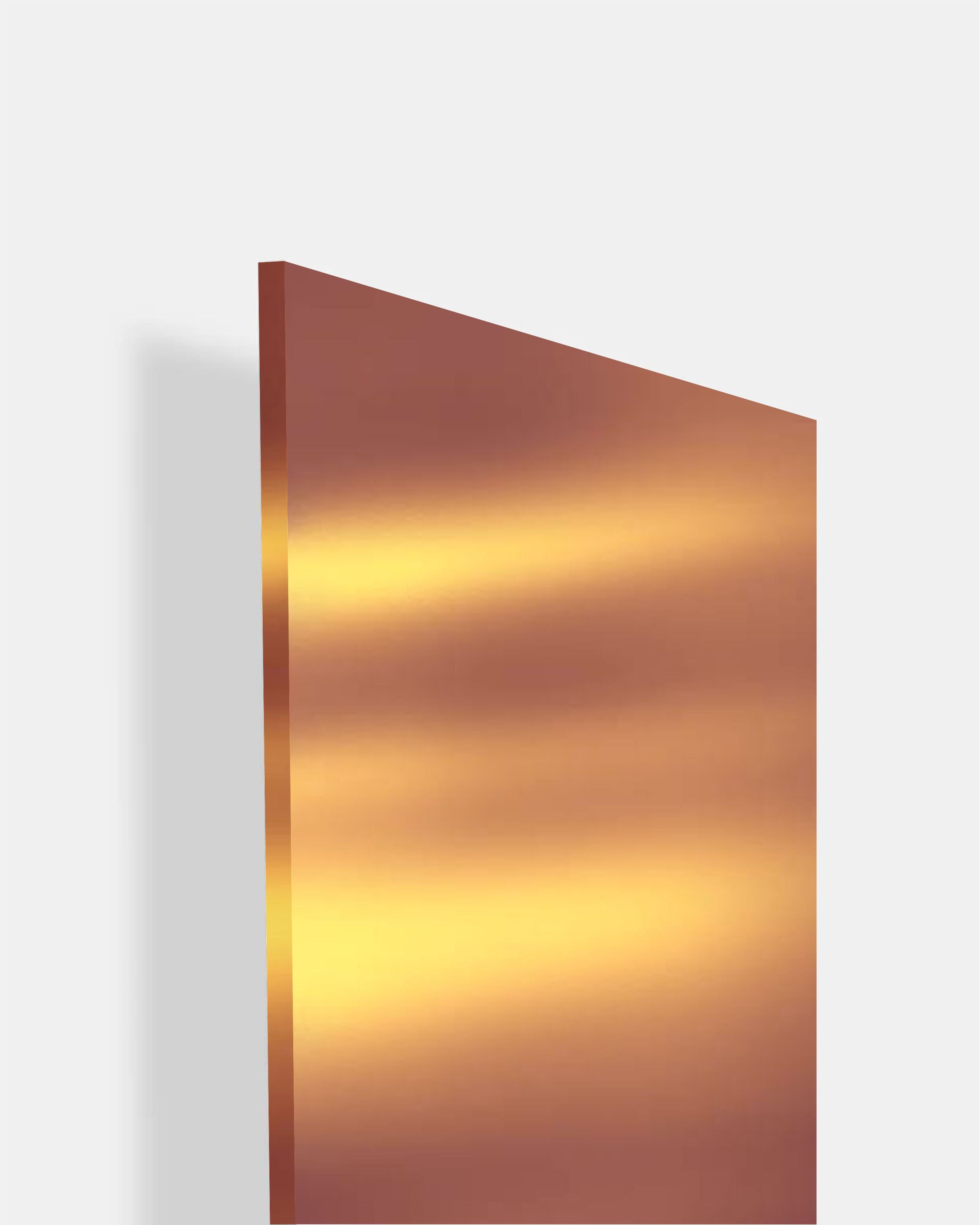Luxury Rose Gold Mirror Acrylic Laminate