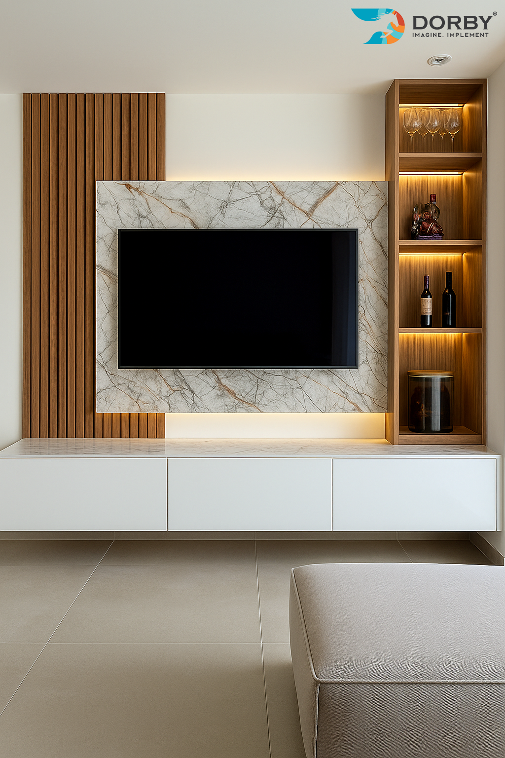 Rustic Oak Finish Laminate