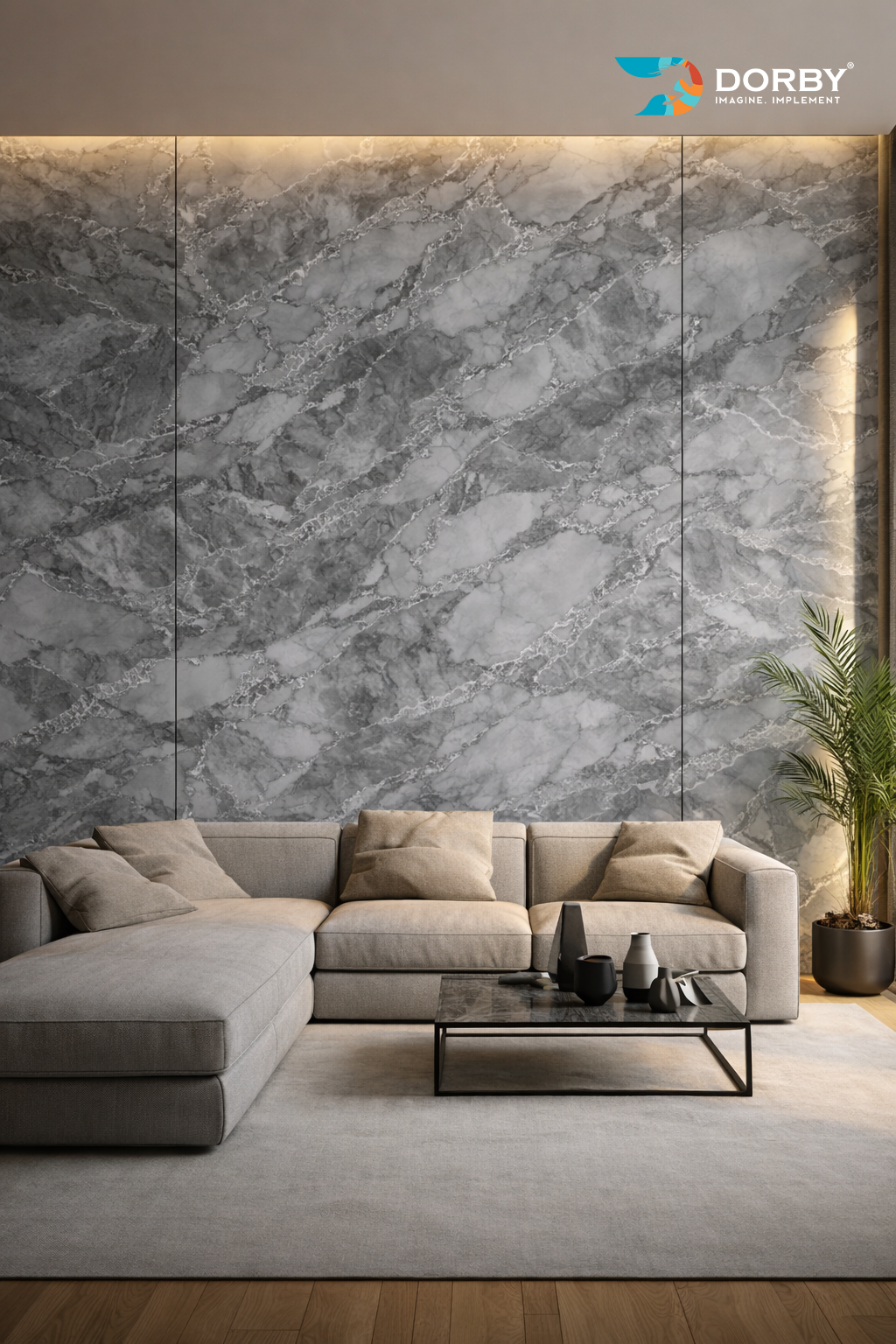 Silver Stone - PD 1633 wall decor