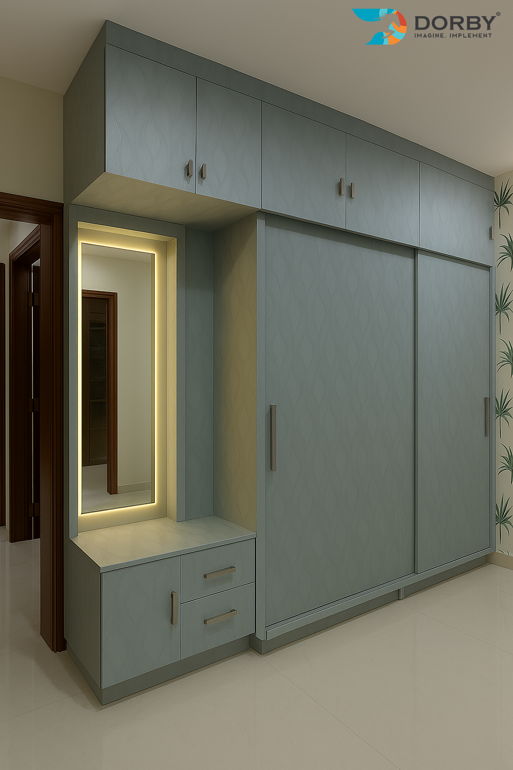 Polished Sandstone Surface Texture