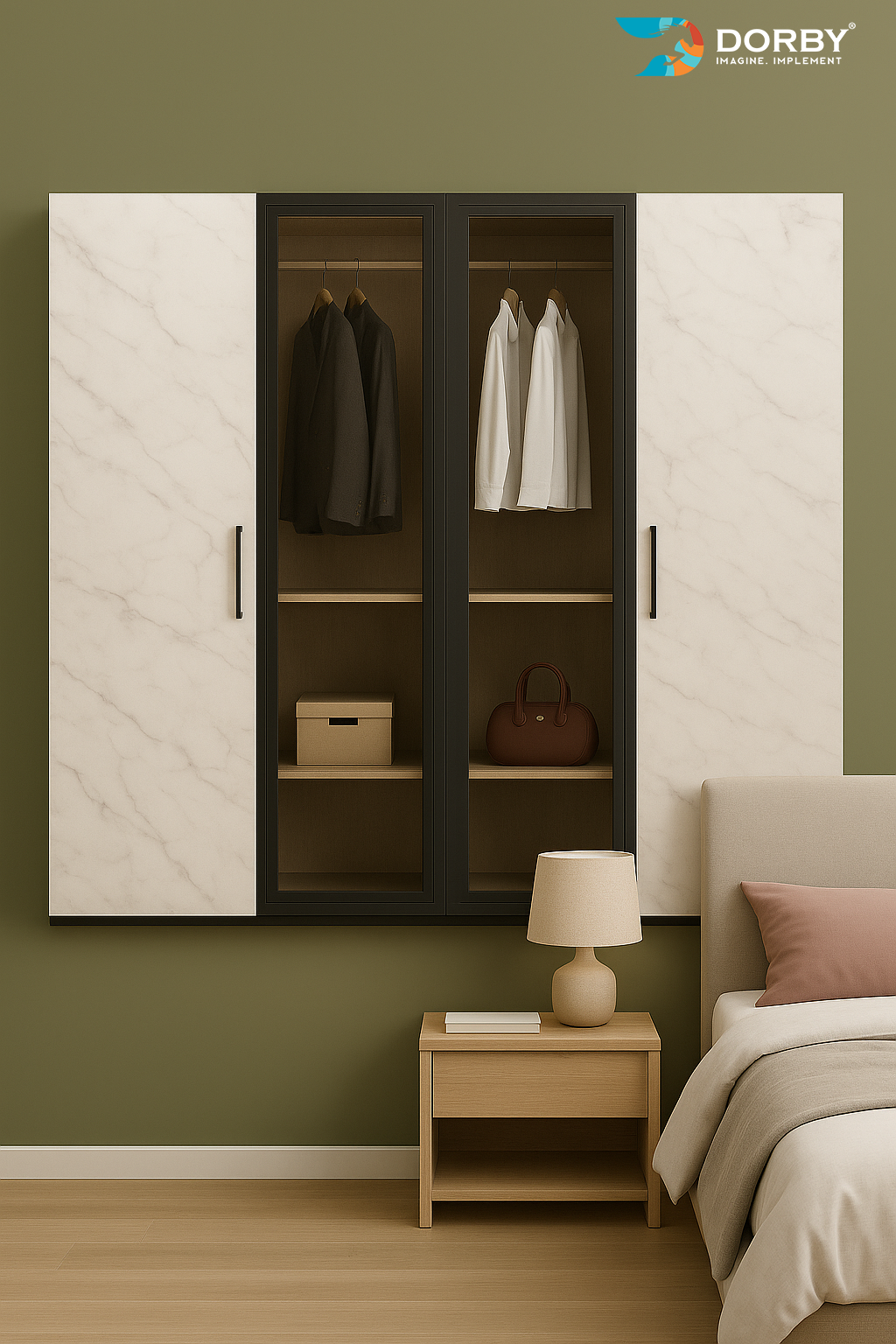 Soft Driftwood Laminate Finish
