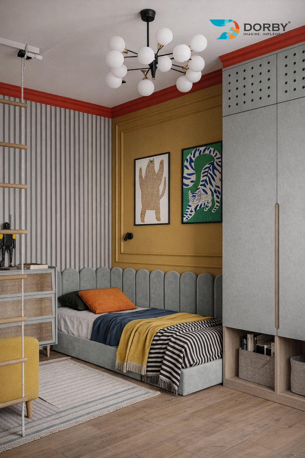 Pebble Grey- SF 189 - Kids Rooms
