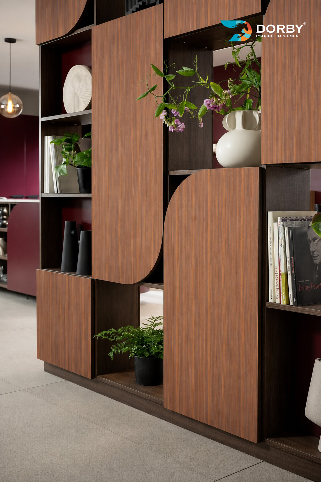 American Walnut SF 808 - Elegant Walnut Laminate with Suede Finish