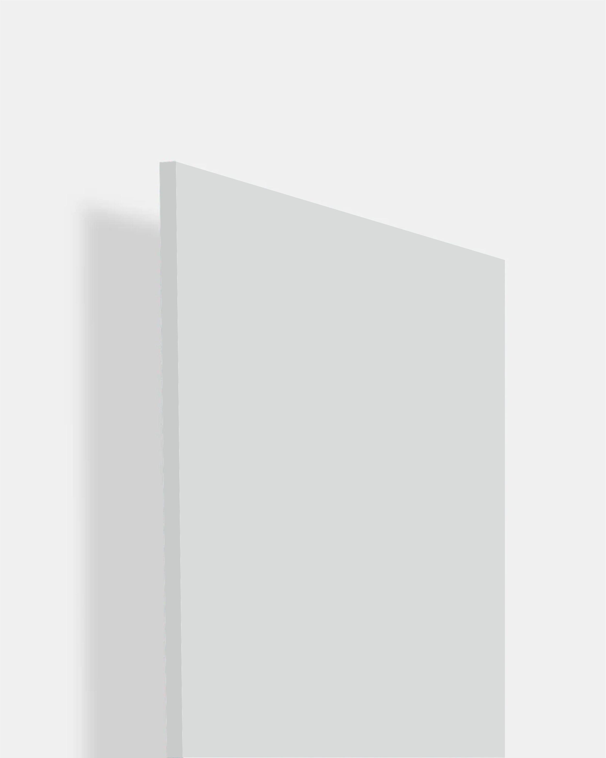 Silver Grey Solid High Gloss Finish Acrylic Laminate