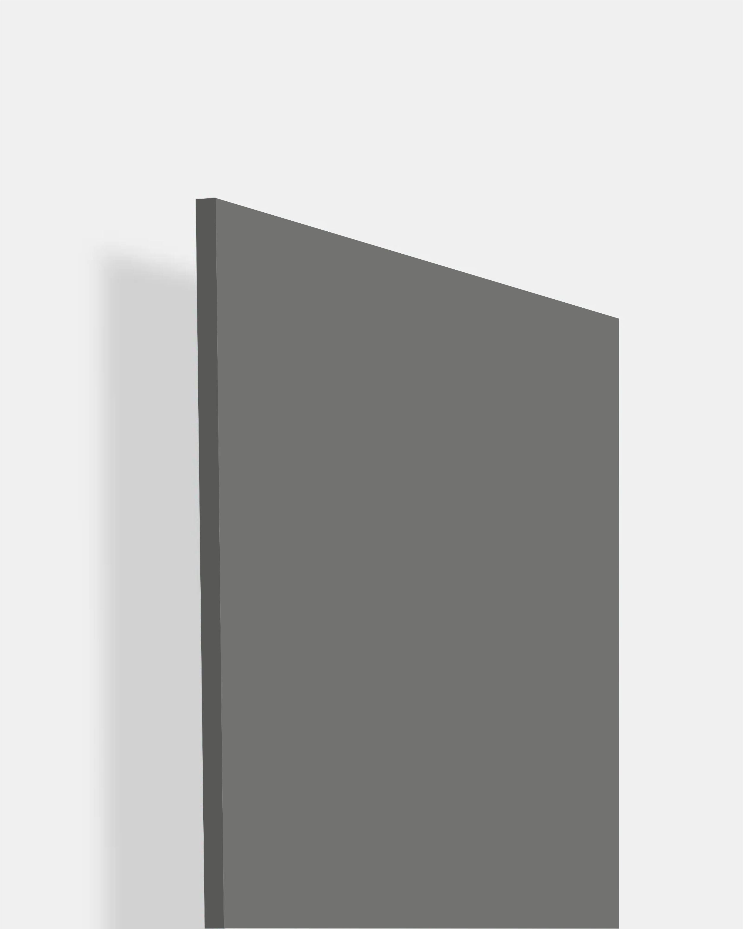 Stylish Dark Grey Matte Acrylic Laminate