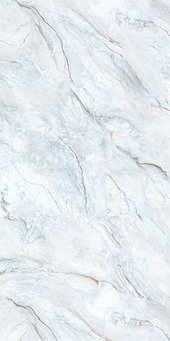 White & Gold Stone & Marble Acrylic Laminate