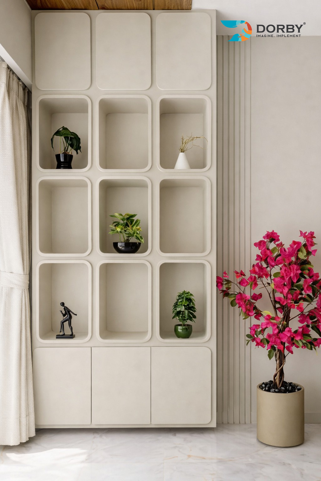 Pearl Grey - ZM 153 wall decor
